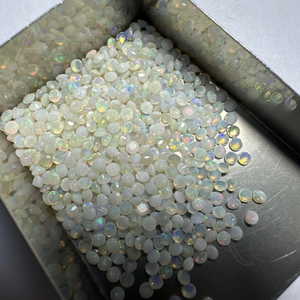 โอปอลเอธิโอเปียธรรมชาติทรงกลมเจียระไนแบบคาโบชอง สำหรับทำเครื่องประดับ ราคาโรงงาน - Product Image 2