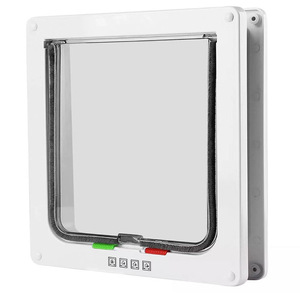 Quiet 4 Way <strong>Locking</strong> Magnetic Pet <strong>Door</strong> for <strong>Dogs</strong> and Cats Interior and Exterior with Durable Flap <strong>Door</strong> - Product Image 4
