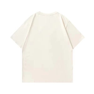 T-shirts Homme Oversize de Haute Qualité, Style Streetwear, Vintage, Délavés à l'Acide, Col Rond, 100% Coton, Grammage Lourd - Product Image 5