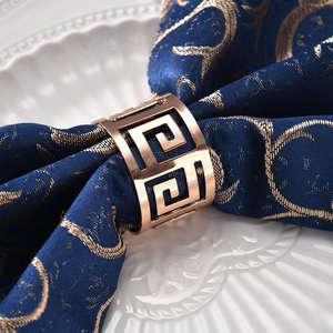 ห่วงผ้าเช็ดปากอลูมิเนียมเกรดสูงเป็นมิตรต่อสิ่งแวดล้อมคลาสสิกอุปกรณ์เสริมโต๊ะที่แข็งแรงทนทานสำหรับโรงแรมร้านอาหารปาร์ตี้ในครอบครัวรับประทานอาหารจำนวนมาก - Product Image 4