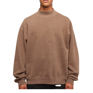 เสื้อสเวตเตอร์คอตตอนของผู้ชายเสื้อคอกลมแขนยาวสำหรับ2025เสื้อผ้าฤดูหนาว - Product Image 5