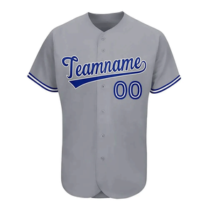 Ensemble de maillots de baseball pour adultes de haute qualité, logo personnalisé, antibactérien, anti-UV, respirant, vêtements de sport, taille plus, service OEM - Product Image 5