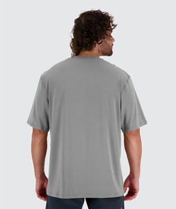 Recién llegado, Camiseta de algodón 100% personalizada, ajuste holgado, estampado de gran tamaño, peso pesado, alta calidad, manga corta, secado rápido, largo, sólido - Product Image 2