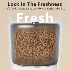 Mới Đến Thông Minh Tự Động Wifi Pet Trung Chuyển Silicone Mèo Thực Phẩm Dispenser Với Ứng Dụng Điều Khiển Cho Chó - Product Image 5