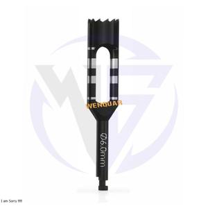 Nuevo Fresa Manual para Implantes Dentales de 4.0mm, Acero Inoxidable Negro con Marcas de Profundidad, Herramientas Quirúrgicas Wenquar - Product Image 3