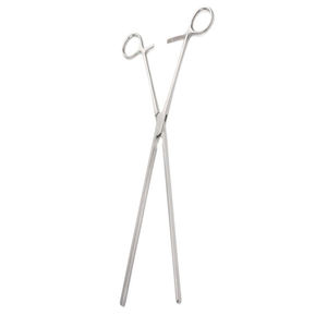 KRUUSE-Fórceps para atrauma intestinal y estomacal, instrumentos quirúrgicos rectos de acero inoxidable, 33 cm/13, aprobados por CE ISO - Product Image 2