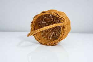 Cesta Tejida a Mano con Asa, Cestas de Almacenamiento Hechas a Mano, Modernas y Multifuncionales, Artex Green Earth, Hecho en Vietnam - Product Image 2