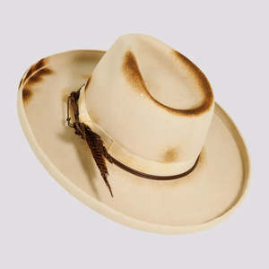 Nuevos Sombreros Vaqueros de Cuero Personalizados para Hombre, Sombreros Vaqueros de Cuero Genuino, Sombreros de Moda al por Mayor - Product Image 4