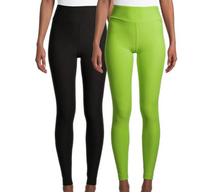 Wholesale Women's Solid High Waisted Ankle-Length <b>Leggings</b> <b>Pockets</b> for Yoga Fitness Workout Wear Soft Lightweight Elastic Waist - Product Image 1