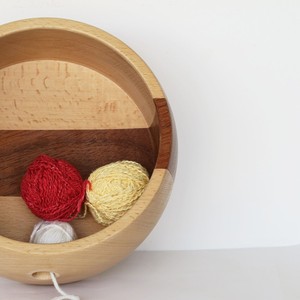 Support de créateur de bol en fil de bois moderne parfait pour tricoter des projets de crochet et un affichage élégant dans la zone d'artisanat - Product Image 4
