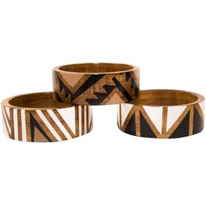 Customized Size Handmade Wooden Bracelet and Bangle Different Design <b>Flower</b> <b>Crown</b> Cuff for Wedding - Product Image 6