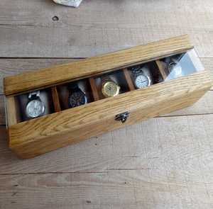 Caja de reloj de madera de lujo Tamaño personalizado Diseñador moderno Embalaje de regalo de madera Caja de reloj Mejor precio - Product Image 4