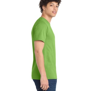 Camiseta de Cuello Redondo Lisa para Hombre, Manga Corta, Básica, Personalizable con Diseño Impreso, Venta al Por Mayor Directo de Fábrica - Product Image 5