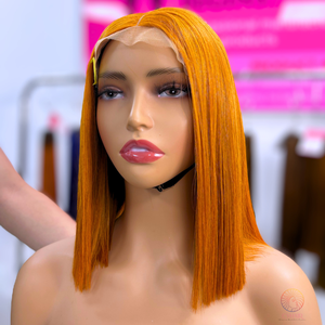 Peluca barata vendedores hueso recto pelucas de pelo crudo vietnamita cierre frontal encaje hueso humano Natural Peluca de pelo liso - Product Image 2