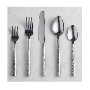 Ensemble de couverts en métal faits à la main en acier inoxydable de haute qualité pour hôtels mariages et couverts de luxe de Noël pour cadeaux publicitaires - Product Image 3