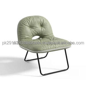 Silla decorativa tapizada gris y negra minimalista moderna con patas de metal para la oficina en casa y la sala de estar/asientos de cafetería - Product Image 3