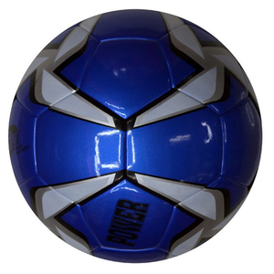 Ballon de football en cuir PU taille 5, design de machine de football pakistanais, service OEM, ballon de football laminé bicolore - Product Image 5
