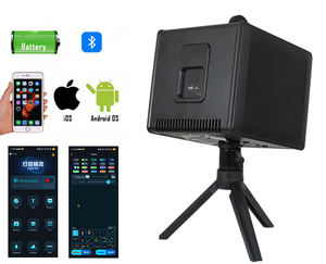 Projecteur laser Newfeel 3W 5W RGB Cube Light avec application <span class=keywords><strong>de</strong></span> contrôle, portable, pour DJ, spectacle <span class=keywords><strong>de</strong></span> mapping, avec <span class=keywords><strong>valise</strong></span> - Product Image 5