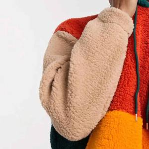 OEM Veste Sherpa polaire surdimensionnée pour l'hiver avec logo personnalisé de haute qualité pour hommes Sweats à capuche en polaire - Product Image 4