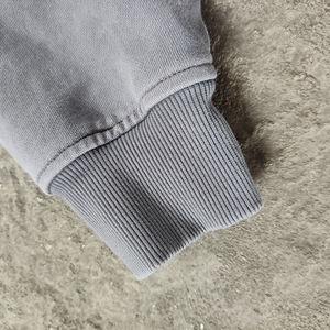 2025 Top trending Custom High Quality Screen Printing Streetwear Heavy <b>Zip</b> up Acid Wash Vintage Hoodies <b>Men</b> - Product Image 2