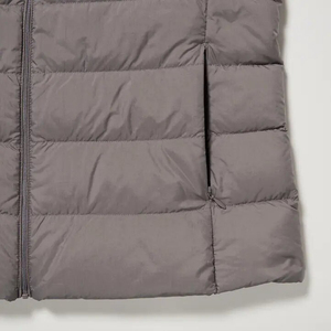 Veste matelassée sans manches nouveau style vente en gros meilleur prix veste matelassée de pluie veste sans manches unisexe fermeture éclair complète imprimé logo veste - Product Image 4