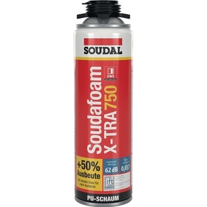 ซูดาล 1K กันโฟม SOUDAFOAM X-TRA 750 500 มล. B2 สีเทา ผลิตภัณฑ์ซีล ไม่รวมถุงมือแบบใช้แล้วทิ้ง - Product Image 1