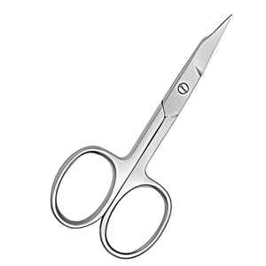 กรรไกรสแตนเลสแบบตรงด้ามจับใบมีดตัดหนังกำพร้าสีตัดกัน - Product Image 1