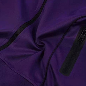 Survêtement unisexe en molleton de coton/polyester de haute qualité avec fermeture éclair, logo personnalisé, pour l'entraînement sportif hivernal, respirant, service OEM - Product Image 4