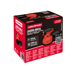 เครื่องขัดกระดาษทรายวงโคจร Wolfpack 240 วัตต์ แผ่นดิสก์ขนาด 125 มม. - Product Image 6