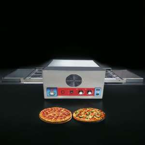 Horno de Convección de Doble Túnel con Cadena Transportadora para Pizza, Naan y Más, con Accionamiento Eléctrico o a Gas - Product Image 6