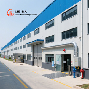 Nhà kho tòa nhà thép tiền chế xây dựng công nghiệp tiền chế kim loại xây dựng nhà tiền chế - Product Image 5