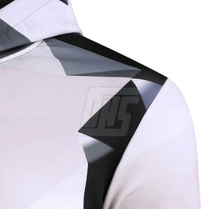 Sweats à capuche personnalisés imprimés par sublimation, parfaits pour les promotions de marque et les uniformes d'équipe, sweats à capuche pour hommes - Product Image 5