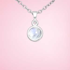 Plata de Ley 925 pera Natural Arco Iris piedra lunar piedra preciosa hecha a mano diseñador rodio plateado joyería fina colgante para mujeres a granel - Product Image 4