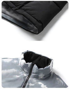 แจ็กเก็ตขนปลาปักเป้าสำหรับผู้ชายเสื้อแจ็คเก็ตกีฬาฤดูหนาวกันน้ำ2025แจ็กเก็ตขนเป็ดคุณภาพพรีเมี่ยมออกแบบได้ตามต้องการ - Product Image 5