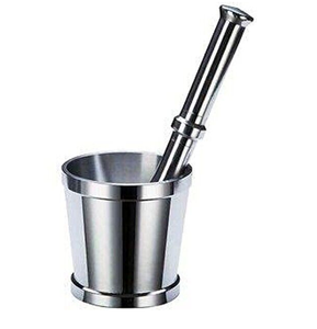 เครื่องบดยาครกและสากทำจากอลูมิเนียมอุปกรณ์ในครัว - Product Image 1