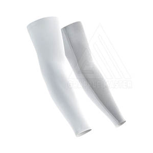 Hot Sale Fully Customized Quick Dry Gym Fitness Arm Sleeves Lightweight Silk Compression for Adults <b>Sunscreen</b> Protection - Product Image 2
