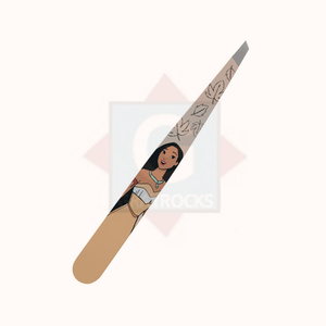 Pinzas profesionales de alta calidad para depilación Facial de acero inoxidable para niñas, herramienta de belleza con punta inclinada para cejas - Product Image 2