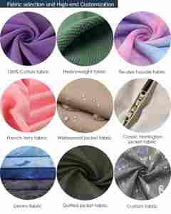 เสื้อกันหนาวมีฮู้ดสำหรับผู้ชายเสื้อสเวตเชิ้ต400 GSM มีฮู้ดปรับแต่งได้สำหรับฤดูหนาว - Product Image 6