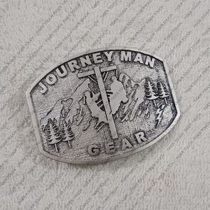 Hebilla de latón medieval Hebilla de latón vikingo Hebilla bávara Cinturón de cuero TT-7640 - Product Image 4