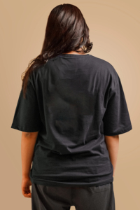 Haute qualité été vêtements décontractés plaine surdimensionné femmes t-shirt haute qualité 100% coton lourd surdimensionné dames t-shirt - Product Image 6