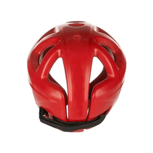 Advanced Shock Taekwondo Head Guard <b>Padded</b> Head Guard Featuring Adjustable Chin Strap For Karate Taekwondo Boxing Head Guard - Product Image 5