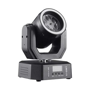 Mini LED contrôlée par DMX512 pour barre de lumière à tête mobile, douille E27 avec <span class=keywords><strong>iris</strong></span>, motif de scène rotatif, effet laser d'ambiance - Product Image 5