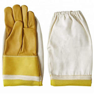 2025 Top-Selling 3-Layer Beekeeping <b>Gloves</b> with <b>Hand</b> Grips High Quality Breathable Leather Protection ODM & OEM Options - Product Image 3