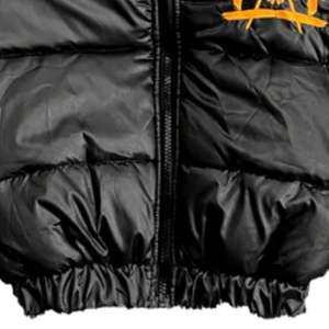 Womens Cropped Puffer Jacket <b>Stand</b> Collar Zip Front Quilted Design Lightweight Winter Streetwear Outerwear - Product Image 5