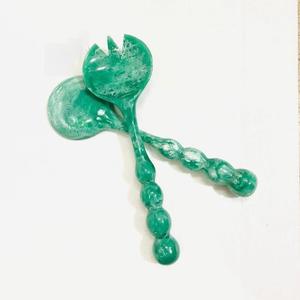 Fabricant Designer Ensemble de Serveur à Salade Moderne en Résine Fourchette Cuillère Table à Manger Maison Cuisine Utilisation Taille Personnalisée Couleur Résine Outils à Salade - Product Image 2