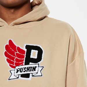 Sweat-shirts à capuche d'hiver pour hommes, faible MOQ, 100% coton, tissu épais, personnalisables avec logo brodé ou imprimé, nouveaux modèles. - Product Image 6