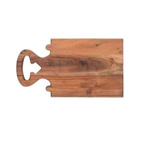 Nueva Tabla de quesos con diseño único hecho a mano y mango Ocean Wave Acacia madera y tabla de cortar de resina epoxi - Product Image 4