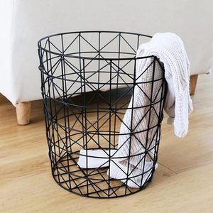 Cesto de Ropa Ligero de Hierro para Movimiento Rápido en el Hogar, Ayuda a las Familias a Administrar la Ropa con Facilidad - Product Image 5