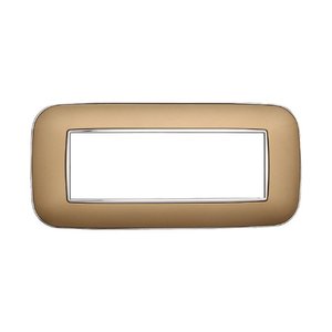 Etroit Orbis piatto luna serie 6P colore oro compatibile con Bticino Axolute-materiali elettrici/compatibile con Bticino - Product Image 1