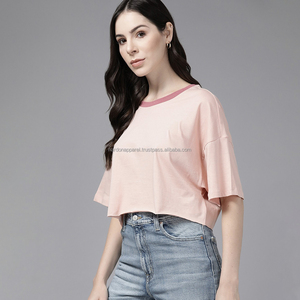Nardon Apparel Summer Breathable <b>Combed</b> Cotton Short Sleeve Solid Color T-shirt Loose - Product Image 1